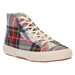 Superga Women' Tartan Hi Top
